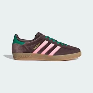 [NEW] Women's adidas Gazelle Indoor Shoes 'Dark Brown' JI2714
